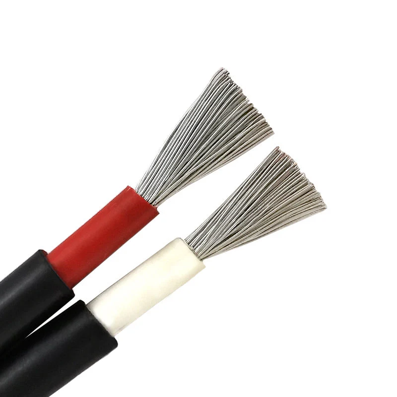 TUV Resistant Solar Wire 6mm PV Cable 10AWG Two-Color Solar Cable