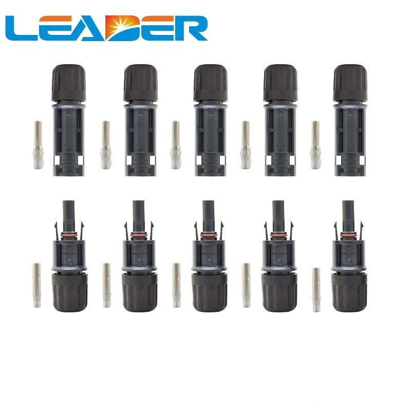 Mc4 Connector Male and Female Mc4 Solar Panel Connector Used for Solar Cable 2.5mm2 4mm2 6mm2