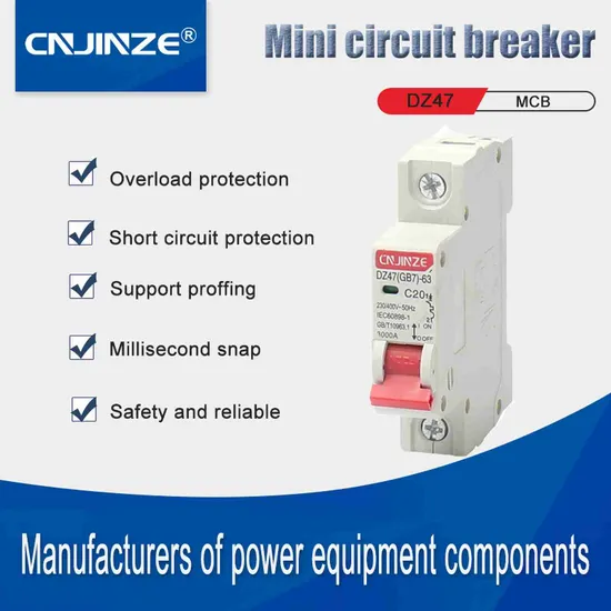 Mini Circuit Breaker with 2p Dz47