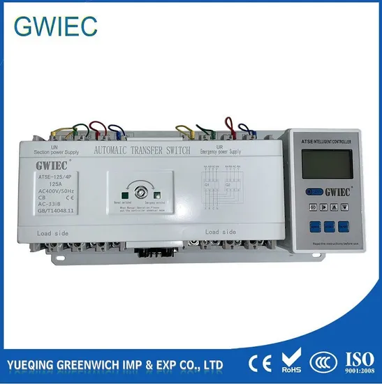 CB Class 125A 250A 400A 4p Automatic Transfer Switch (ATS)