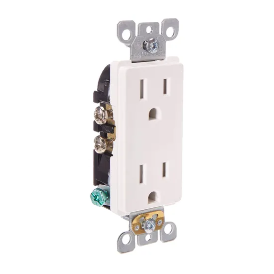 15A 20A Automated Monitoring GFCI Receptacle Electrical Duplex Outlet Wall Socket