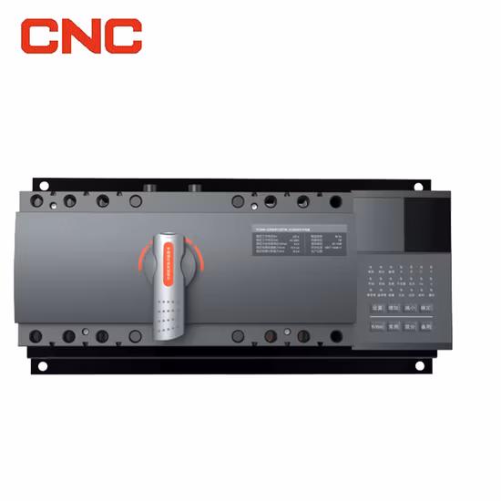 CNC Intelligent ATS Generator Automatic Transfer Switch Electric Manual