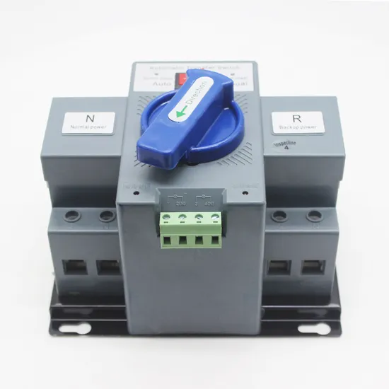 Professional Manufacture of Cheap 2p ATS Dual Power Automatic Transfer Switch 