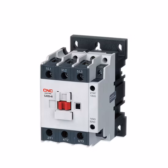 CNC New Design 9A 12A 18A 25A 32A 38A 40A 50A 65A 80A 95A 3p AC Electric Contactors 3 Pole Magnetic Contactor
