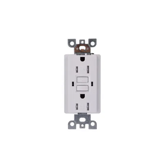 20A Tamper Weather Resistant UL Certificate Ground Fault Circuit Interrupt GFCI Socket 