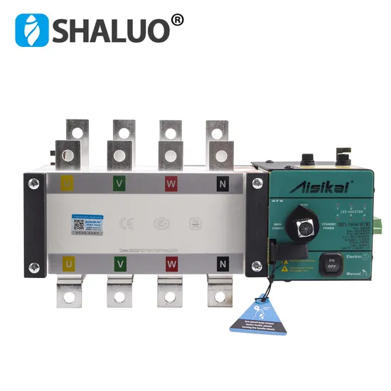 4p 160A ATS Controller Dual Powerac 3 Phase Automatic Transfer Switch 