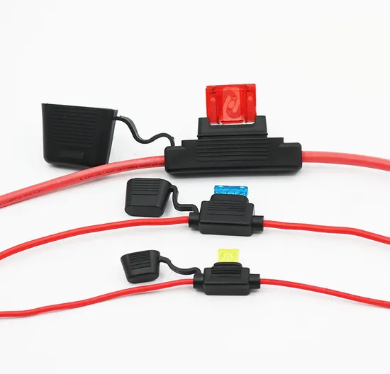 Mini Blade Waterproof Fuse Holder with Cover for Automotive Truck Van 