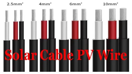 Electrical PV Wire Size 4mm 6mm 10mm 16mm Solar Power Photovoltaic Cable 4mm2 XLPE Insulation PV1